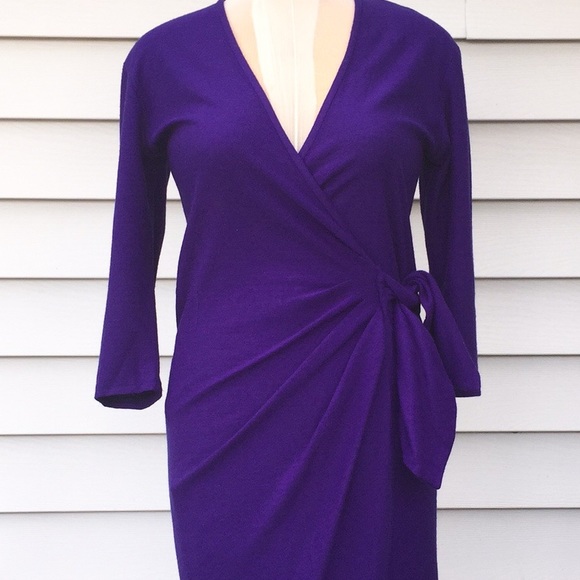 vintage wrap dress - Picture 2 of 5